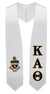  Kappa Alpha Theta Super Crest - Shield Graduation Stole 