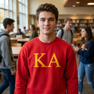 Kappa Alpha Lettered World Famous Greek Crewneck