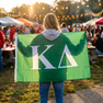 Kappa Delta Big Greek Letter Flag