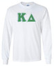 DISCOUNT Kappa Delta Lettered Long Sleeve Tee