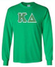  DISCOUNT Kappa Delta Lettered Long Sleeve Tee 