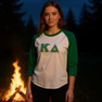 DISCOUNT-Kappa Delta Lettered Raglan Shirt