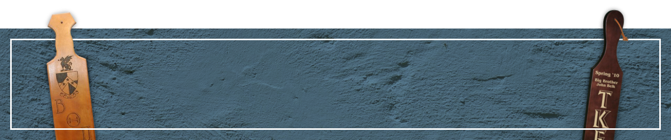 greek paddle sorority