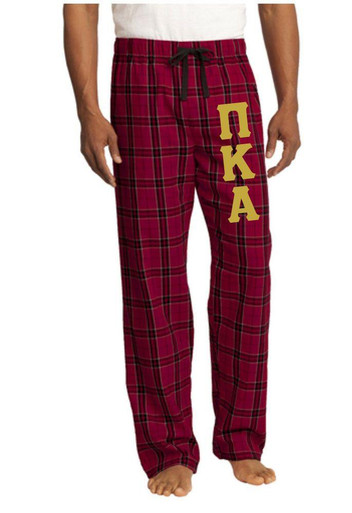 Pi Kappa Alpha Flannel Plaid Pant - PJ's - Greek Gear
