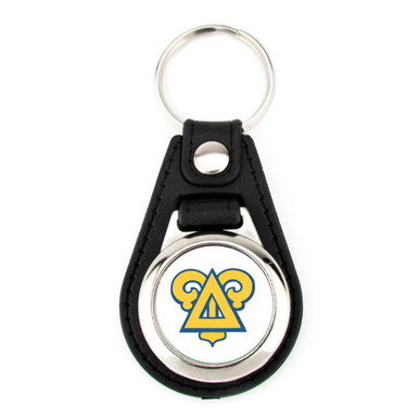 Delta Upsilon Leatherette Teardrop Key Chain - Greek Gear