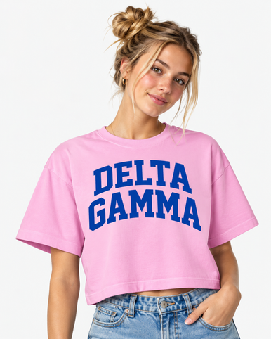 Delta Gamma Boxy Tee | American Apparel Sorority Shirt