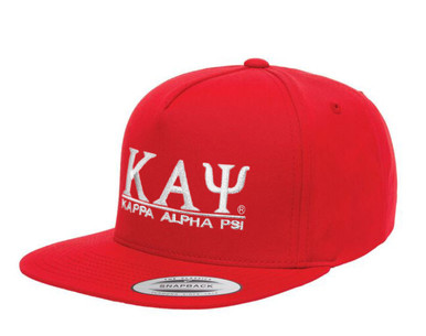 Kappa Alpha Psi Flatbill Snapback Hats Original - Greek Gear