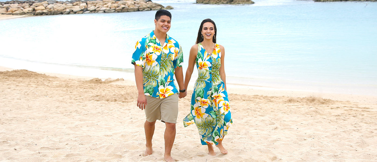 Hawaiian Wedding Dresses Shirts And Beach Wedding Clohting