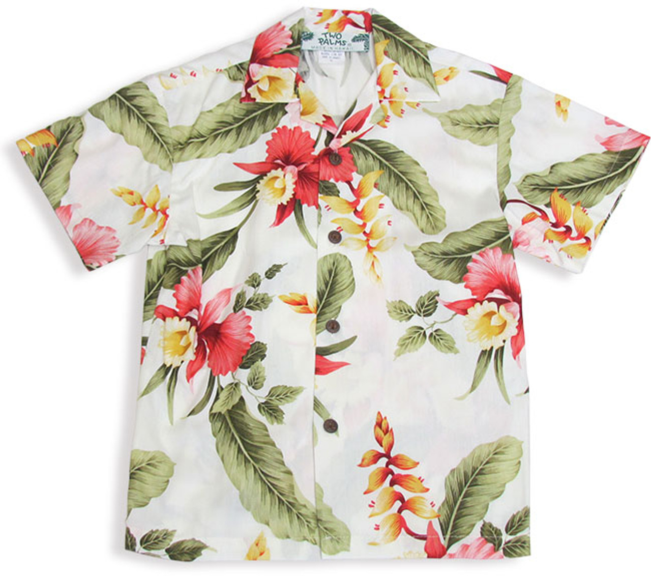 Ula Ula Hibiscus Rayon Aloha Shirt - Hawaiian Wedding Place