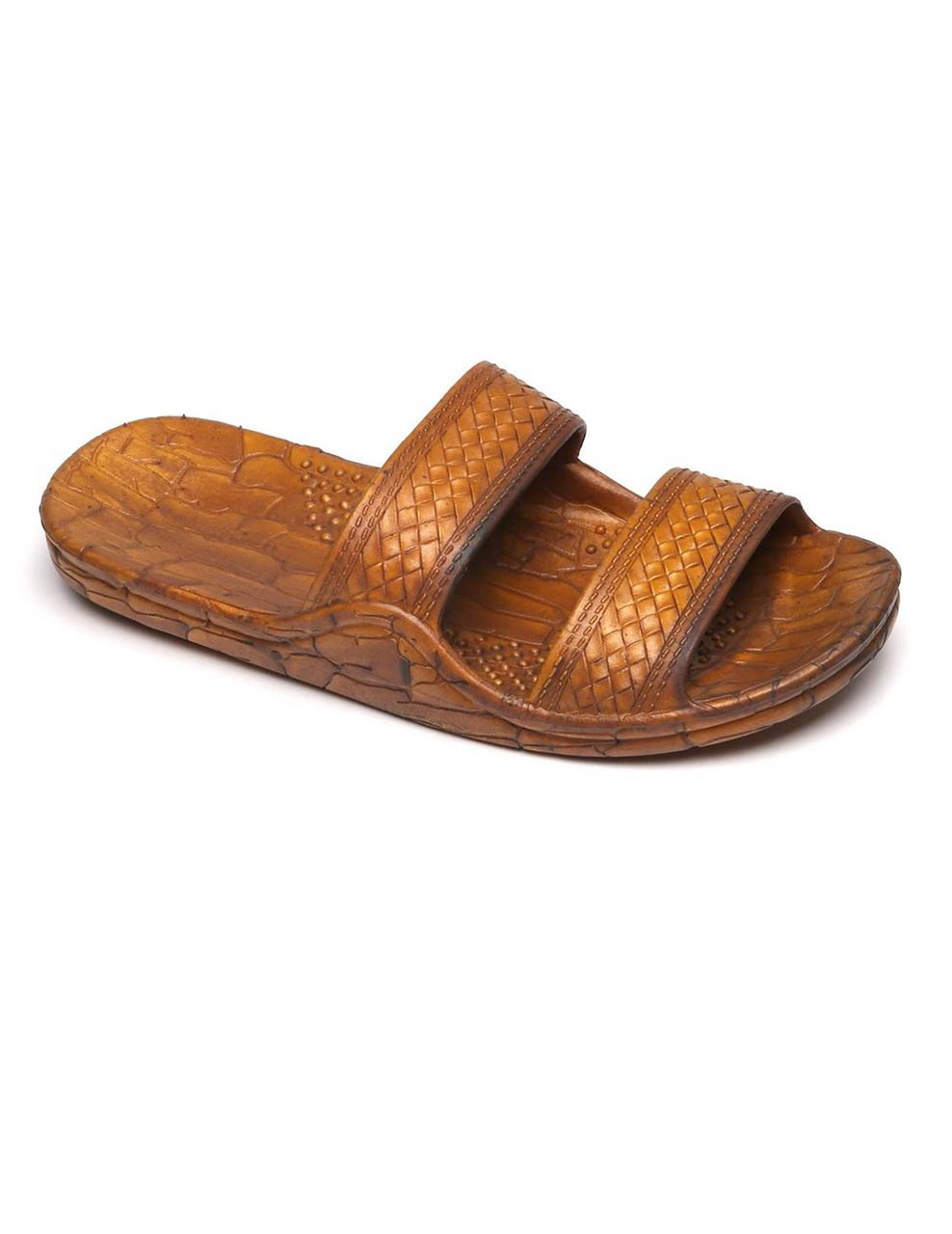 Jesus Sandals Comfort Fit Classic Jandals Tan Hawaiian Wedding Place