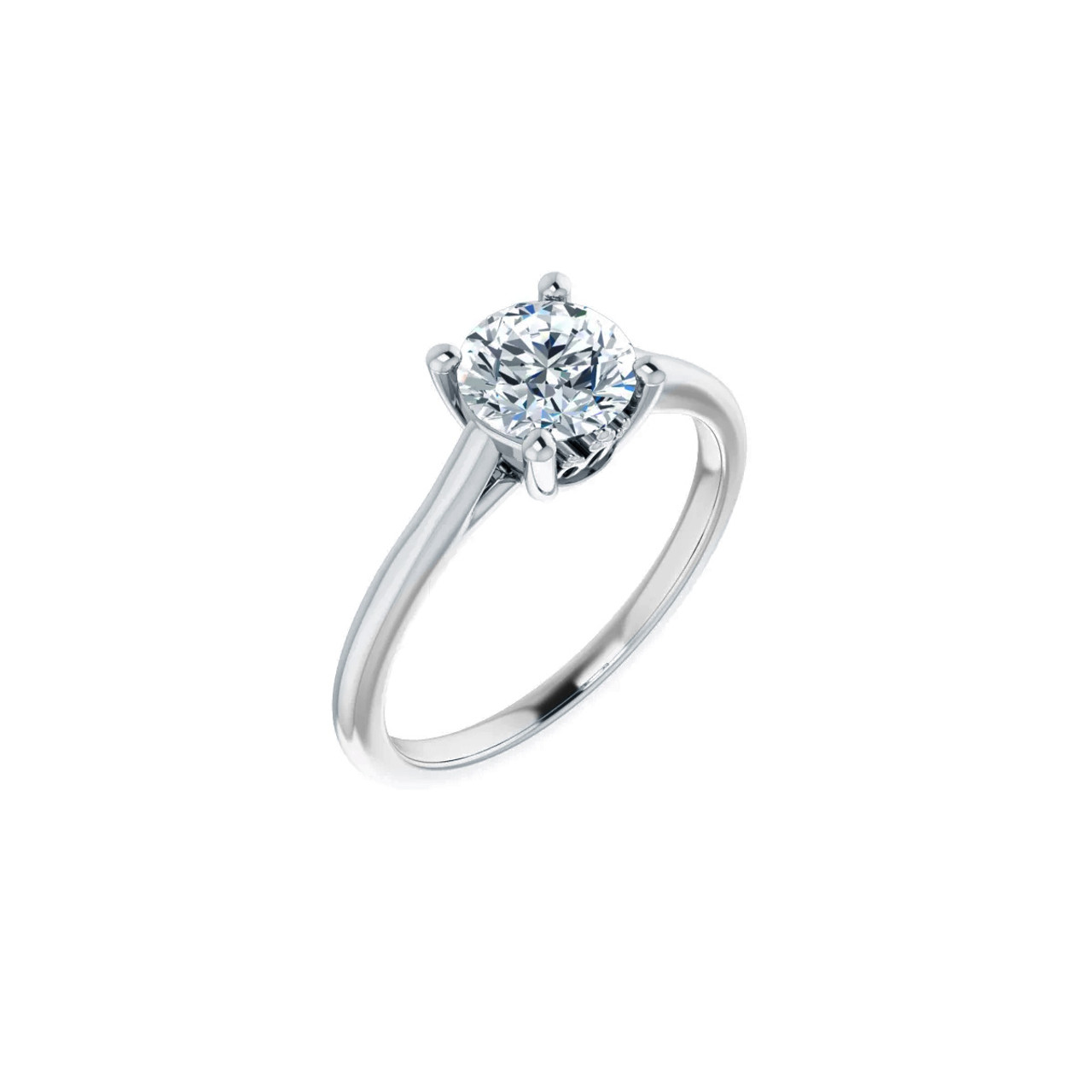 Moissanite 2ct Six Prongs Crown Ring Moissanite 2ct Crown High Setting – K  Jewellery Co.