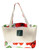 Large Reversible White Tote Bag Designer Red Hibiscus
Water Resistance Printed Canvas and Dobby Cotton
Convenient Side Pocket with Zipper
Reversible Fabric Design
Color: White
Dimensions: 22 Inches Length x 14 Inches Height
Imported