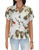 Tropical Rayon Hanapepe Blouse
100% Rayon Fabric
Short Sleeves - Pointed Collar
Front and Back Shaping Darts
Coconut shell buttons
Color: White
Sizes: S - 4XL
Made in Hawaii - USA