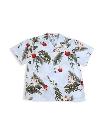 White Rayon Island Shirt for Boys - Hanapepe
100% Rayon
Color: White
Sizes: 1 - 14
Made in Hawaii - USA
Matching Items Available