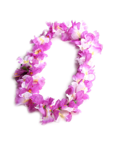 Lavender White Orchids Silk Flower Lei
Silk Hibiscus Flower Accent
Durable - Long-lasting Silk
Unscented - Hypoallergenic
Color: Lavender/White
Length: 40 Inches Circumference
Imported
Do you need flower accessories for your big event? Ask about quantity discounts.