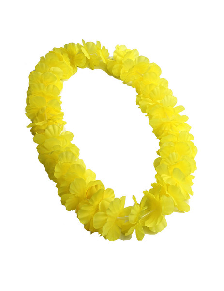 Yellow Luau Party Silk Flower Lei
Durable - Long-lasting Silk
Unscented - Hypoallergenic
Color: Yellow
Length: 40 Inches Circumference
Imported
Do you need flower accessories for your big event? Ask about quantity discounts.