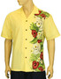 Alika Side Border Band Hawaiian Shirt
100% Cotton Fabric
Open Pointed Folded Collar
Genuine Coconut Buttons
Seamless Matching Left Pocket
Color: Yellow
Sizes: S - 4XL
Care: Machine Wash Cold, Cool Iron
Made in Hawaii - USA