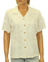 Bamboo Camp Rayon Aloha White Blouse
Relaxed Camp Blouse
100% Rayon Fabric
Short Sleeves
Wooden Buttons
Color: White
Sizes: XS - 2XL
Made in Hawaii - USA