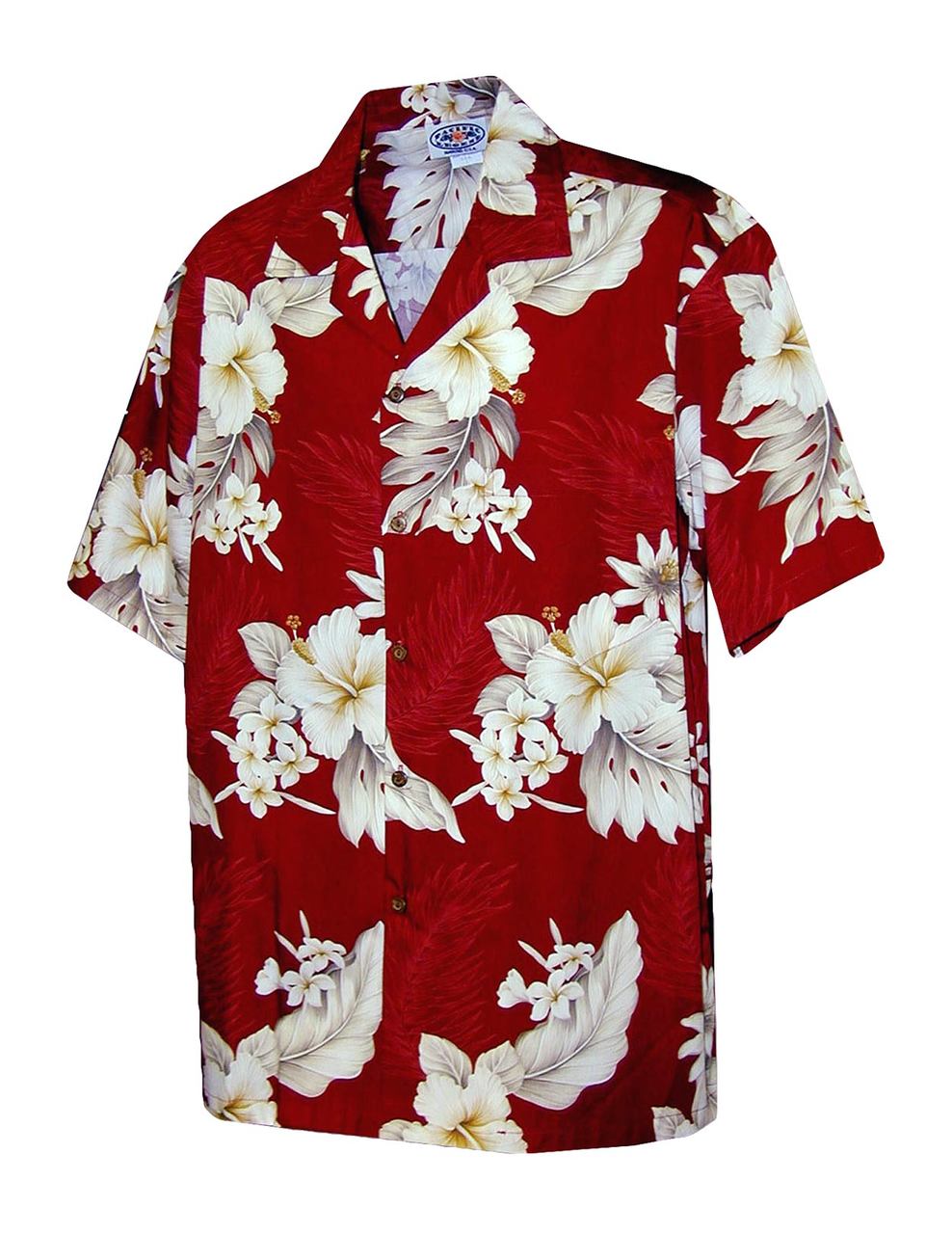 Cleveland Indians Big Logo And Light Coral Hibiscus 3D Hawaiian Shirt  Tropical Style