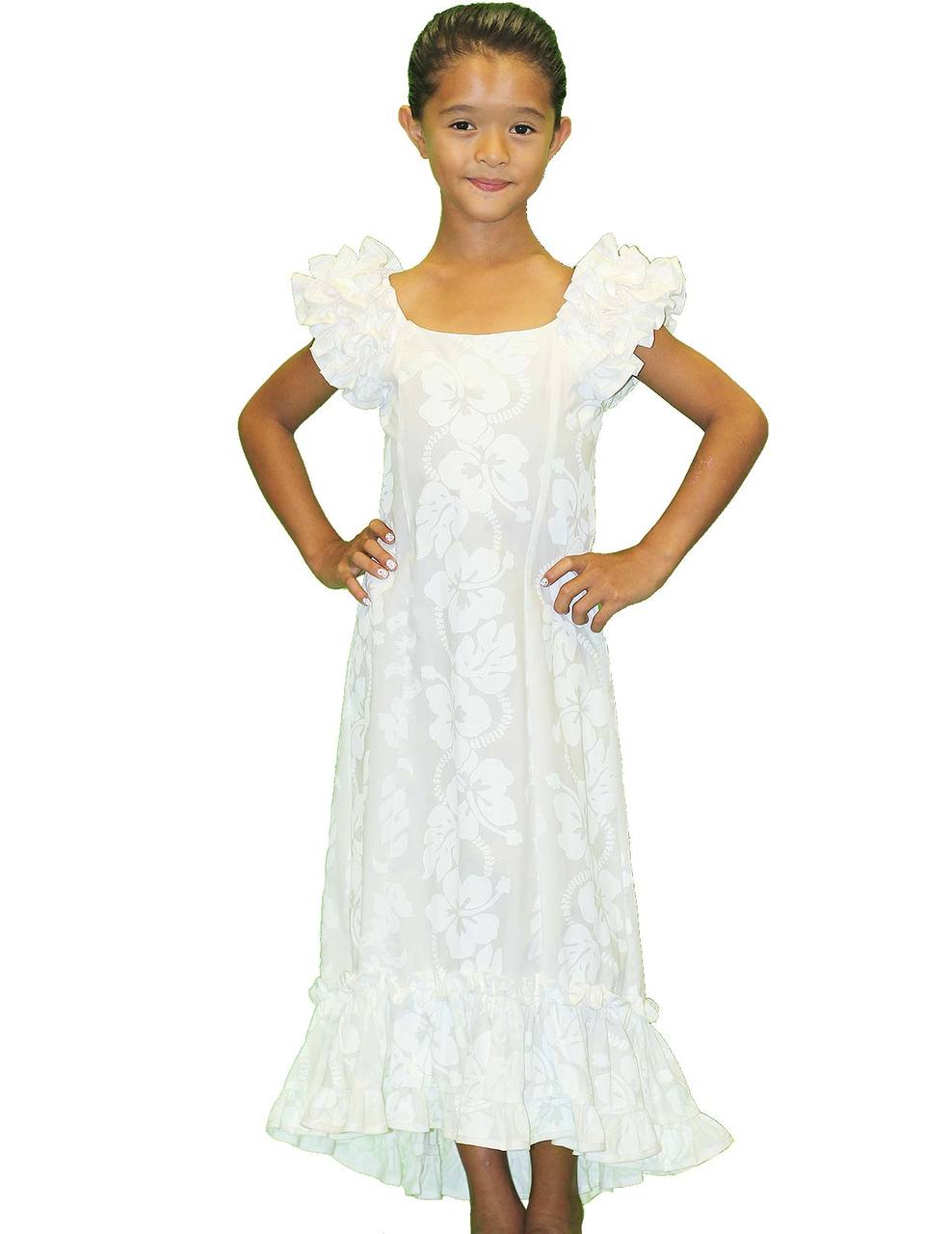 girls size 8 white dress