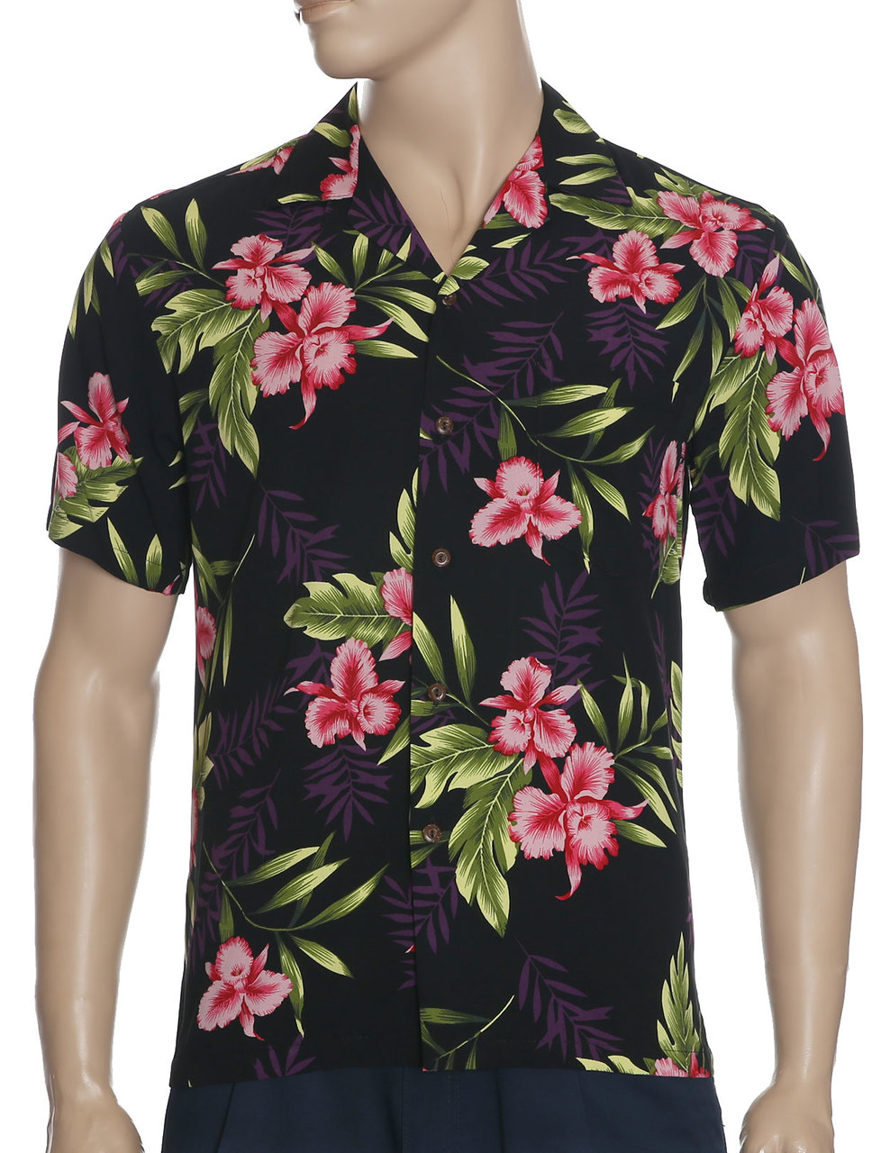 Pink Hawaiian Shirt Mens, Floral Shirt Hawaii Men