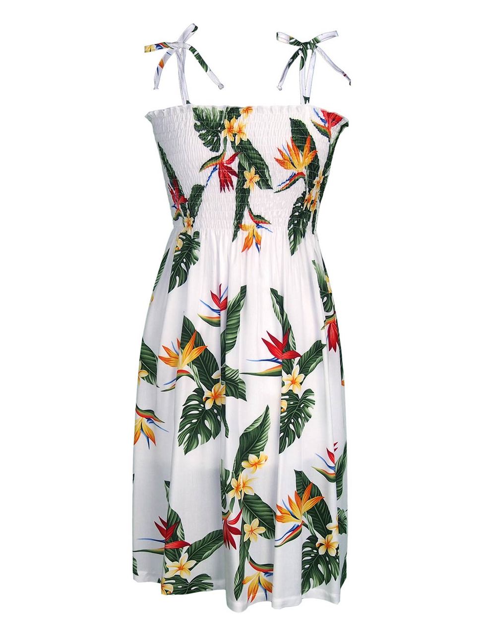 rayon hawaiian dresses