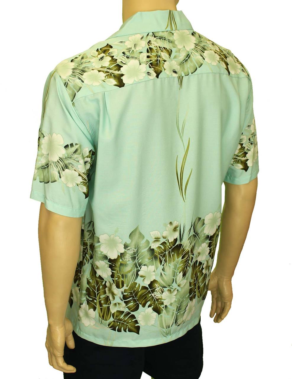 Hawaiian Aloha Shirt For Women, Hawaii Fern Leaves Polynesian Design Melio  Style Hawaii Shirt