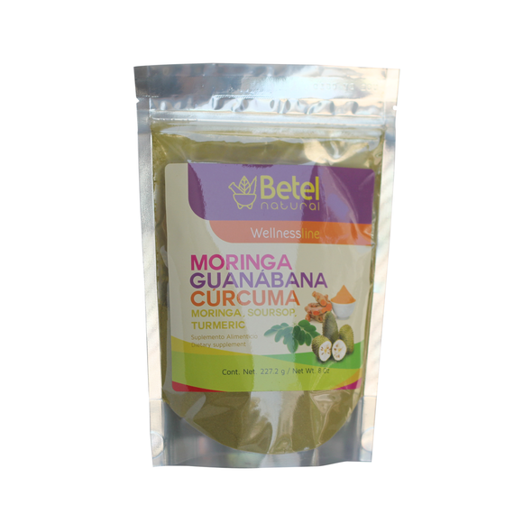 Moringa/Guanabana/Curcuma Polvo 8oz