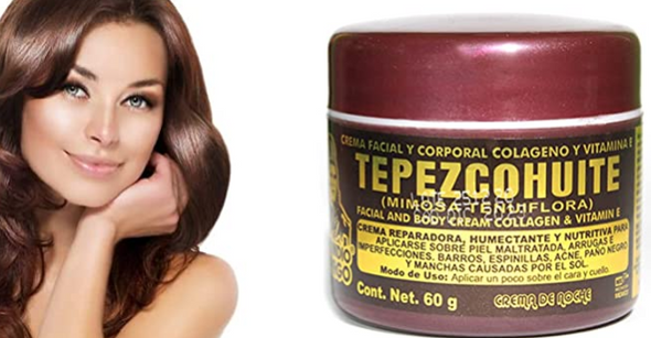 Del Indio Papago Tepezcohuite Night Cream 60gr/ 2.02Fl Oz - Reduce Expression Lines - Clarifies Skin Imperfections