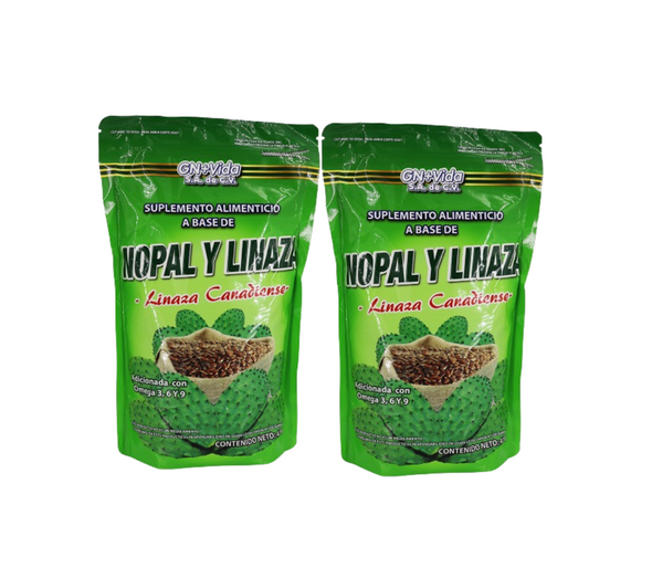 GN+ Vida Nopal y Linaza (2-pack)