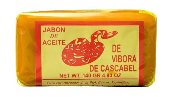 Jabon de aceite de vibora de cascabel/Rattlesnake soap (4.93oz) (1)