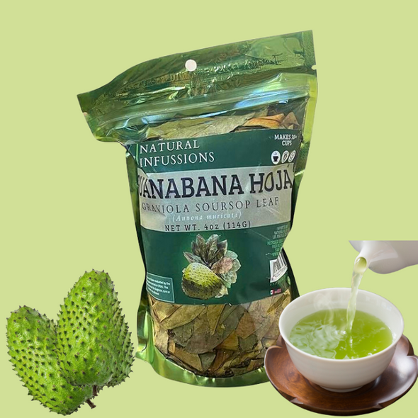 Green Royalty Guanabana Tea - Te de Guanabana 4oz