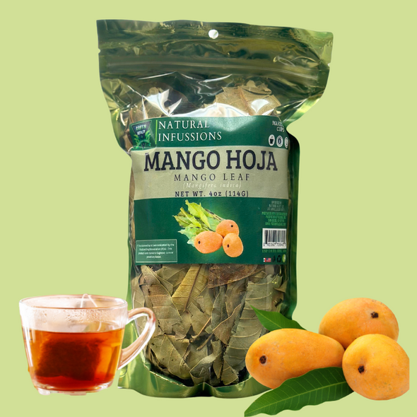 Green Royalty Mango Herb Tea (4oz) - Hierba de Mango