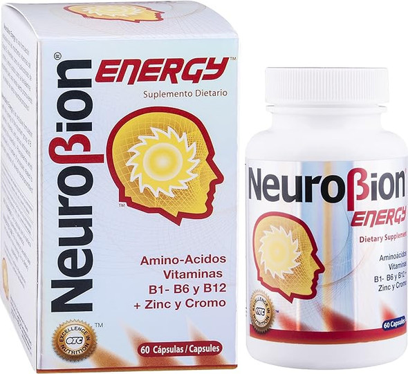 Neurobion Energy 60 Caps. May Help to Increase Energy and Reduce Stress