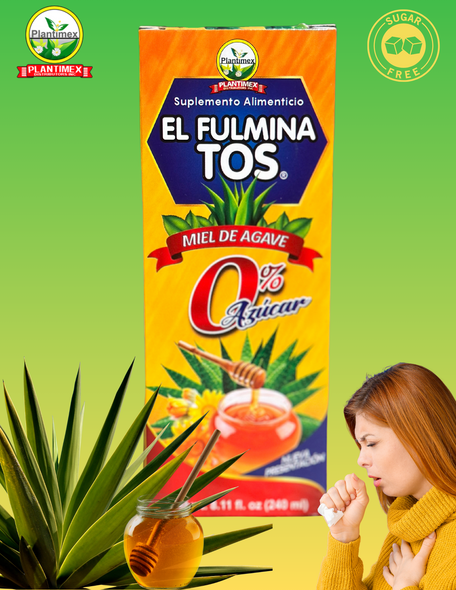 JARABE PARA LA TOS FULMINA TOS COUGH SYRUP 240 ml PROPOLEO EQUINACEA 2  (Packs)