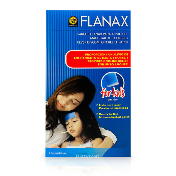 Flanax - Fever Relief Patch Children / Parche Alivio de Fiebre Niños