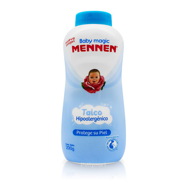 Mennen- Hypoallergenic talc/ Talco Hipoalérgico (Azul x 200g)