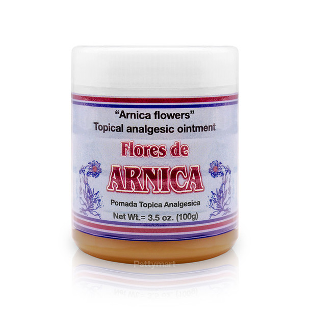 Arnica Flowers- Topical analgesic Ointment/ Pomada Tópica Analgésica 100g