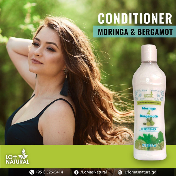 Lo+Natural Acondicionador Moringa & Bergamota