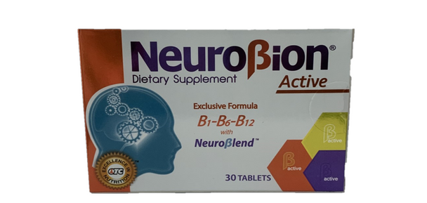 Neurobion Active 30 Tablets B1-B6-B12