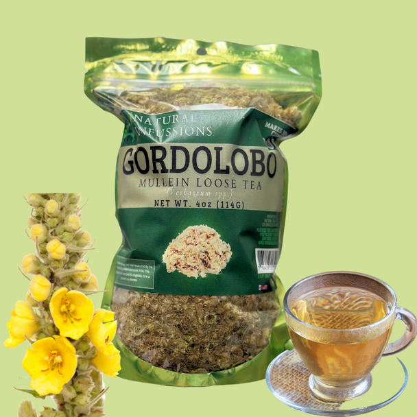 Green Royalty Mullein Flower Herbs (4 Oz) / Gordolobo