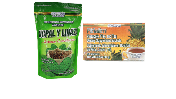 NOPAL LINAZA & PINALIM TEA COMBO