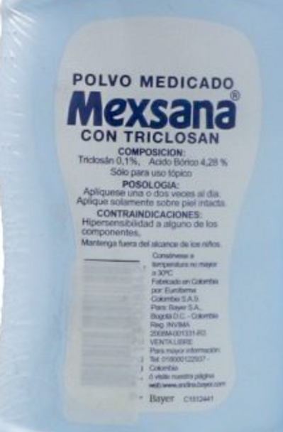 Talco Mexsana (85g)