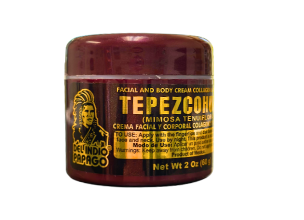 Del Indio Papago Limited Edition Tepezcohuite Day & Night Facial Creams (2oz) + a FREE ROSE WATER INCLUDED!