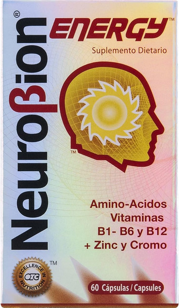 Neurobion Energy 60 Caps. May Help to Increase Energy and Reduce Stress