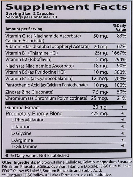 Neurobion Energy 60 Caps. May Help to Increase Energy and Reduce Stress