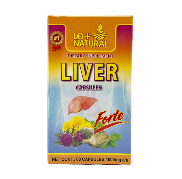 Lo+Natural Liver Capsules: Higado (60cap)