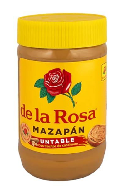 De la Rosa New!! Mazapán Dulce Cacahuate 400g(Con Trocitos Cacahuate) / Peanut Butter