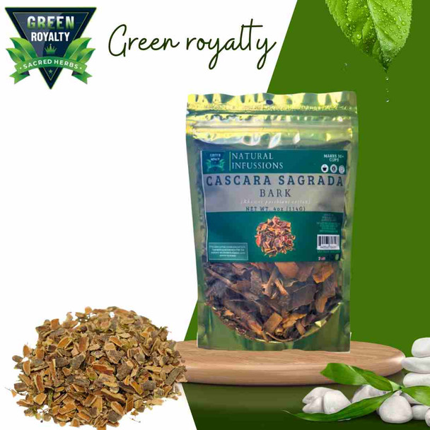 Green Royalty CASCARA SAGRADA Herbs