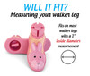 Bunny Slipper Walker Ski Glides - Any Color - 1 Pair